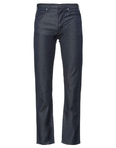 EMPORIO ARMANI Denim trousers Blue 98% Cotton, 2% Elastane
