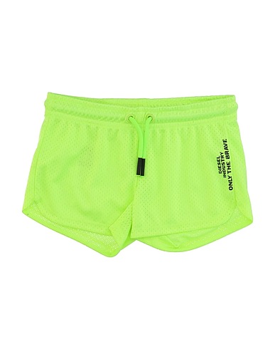 DIESEL Shorts & Bermuda Verde lime 100% Poliestere