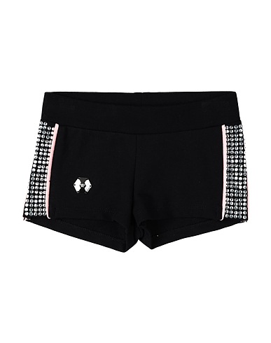 PHILIPP PLEIN Shorts & Bermuda Black 95% Cotton, 5% Elastane