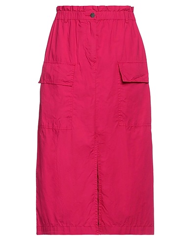 8PM Midi skirt Fuchsia 100% Cotton