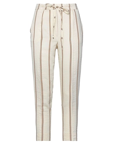 BIANCOGHIACCIO Hosen Beige 83% Lyocell, 12% Polyamid, 4% Baumwolle, 1% Elastan