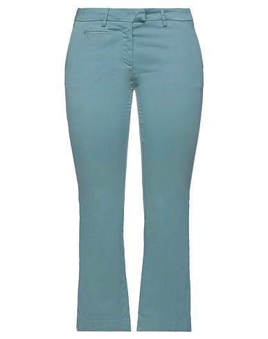 MASON'S Casual trouser Pastel blue 86% Cotton, 10% Polyester, 4% Elastane