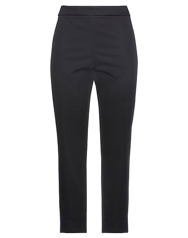 MOSCHINO Casual trouser Black 96% Cotton, 4% Other Fibres