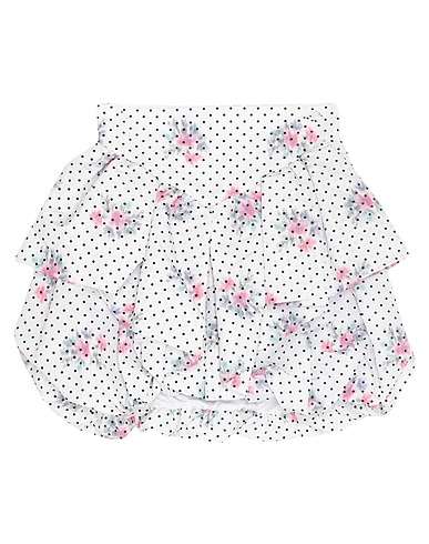 PHILOSOPHY di LORENZO SERAFINI Mini skirt White 100% Polyester