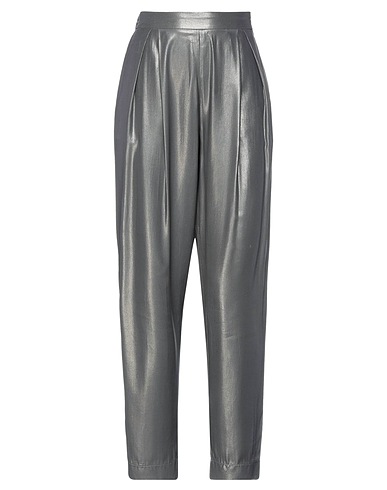 ANTONELLI Casual pants Lead 81% Acetate, 10% Silk, 9% Polyamide