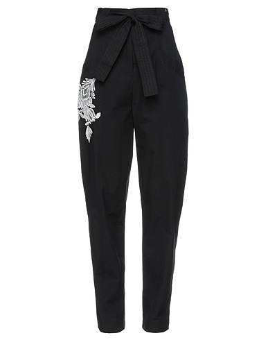 TWINSET Pantalone Nero 96% Cotone, 4% Elastan