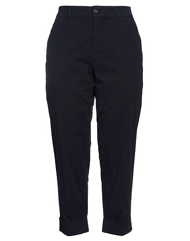 BERWICH Casual trouser Midnight blue 89% Cotton, 11% Elastane