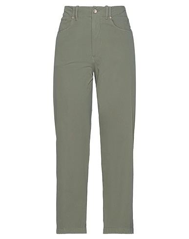 BERWICH Casual trouser Sage green 89% Cotton, 11% Elastane
