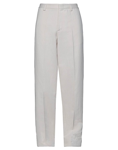 Z ZEGNA Pantalone Bianco 57% Cotone, 43% Lino