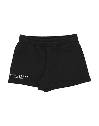 PHILOSOPHY di LORENZO SERAFINI Shorts & Bermuda Black 100% Cotton