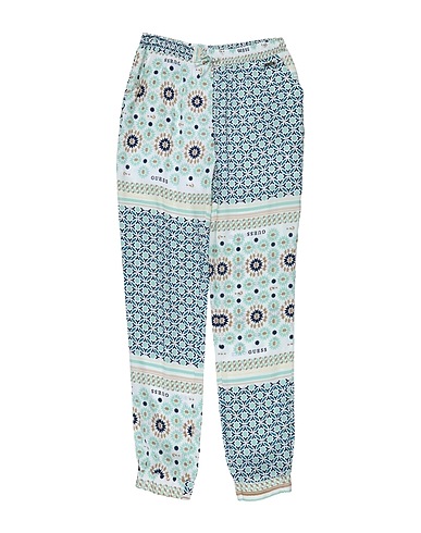GUESS Casual trouser Light green 100% Viscose