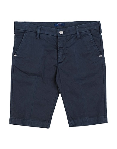 ENTRE AMIS Shorts & Bermuda Midnight blue Cotton, Elastane