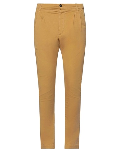 NOVEMB3R Pantalone Cammello 98% Cotone, 2% Elastan