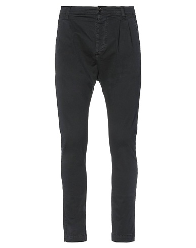 NOVEMB3R Casual trouser Charcoal 98% Cotton, 2% Elastane