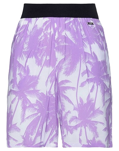 ARMANI EXCHANGE Shorts & Bermuda Mauve 100% Viscose, Polyester, Elastane