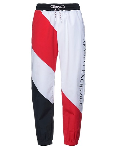 ARMANI EXCHANGE Hosen Weiß 100% Polyamid, Elastan