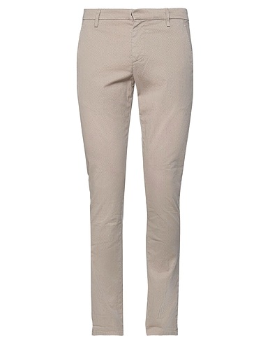 DONDUP Casual trouser Beige 98% Cotton, 2% Elastane