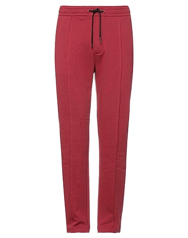 ARMANI EXCHANGE Casual trouser Brick red 80% Cotton, 20% Polyester