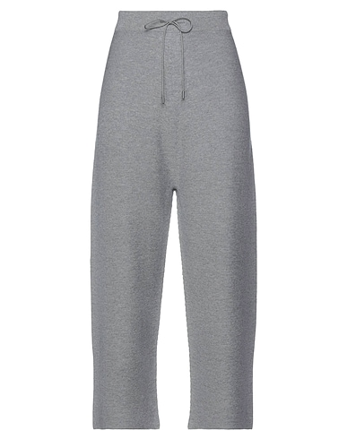 FABIANA FILIPPI Casual trouser Grey 55% Virgin Wool, 40% Cotton, 5% Cashmere