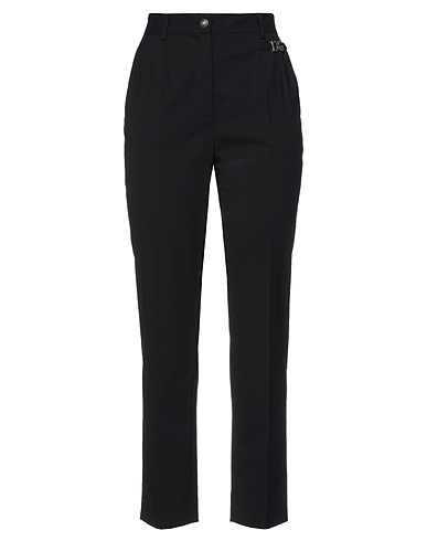 DOLCE&GABBANA Casual trouser Black 98% Virgin Wool, 2% Elastane