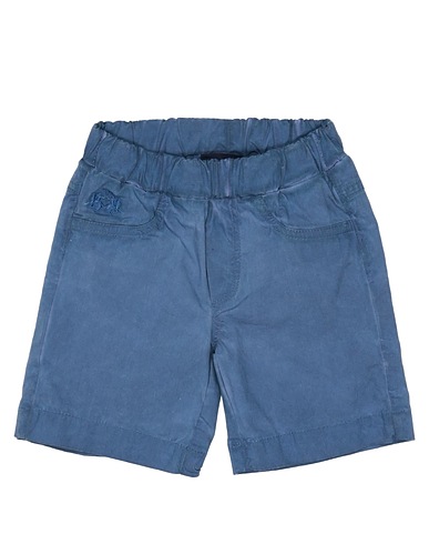 LA MARTINA Shorts & Bermuda Slate blue 98% Cotton, 2% Elastane