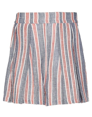 THREE GRACES LONDON Shorts & Bermuda Midnight blue 70% Linen, 14% Cotton, 8% Polyamide, 8% Other Fibres