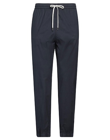 AT.P.CO Casual pants Midnight blue 97% Cotton, 3% Elastane
