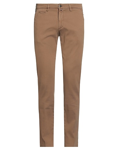 BRIGLIA 1949 Casual trouser Camel 98% Cotton, 2% Elastane