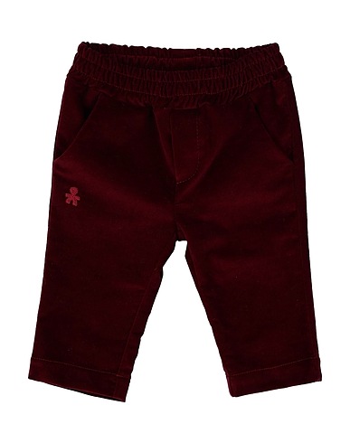 LE BEBÉ Casual pants Burgundy 98% Cotton, 2% Elastane
