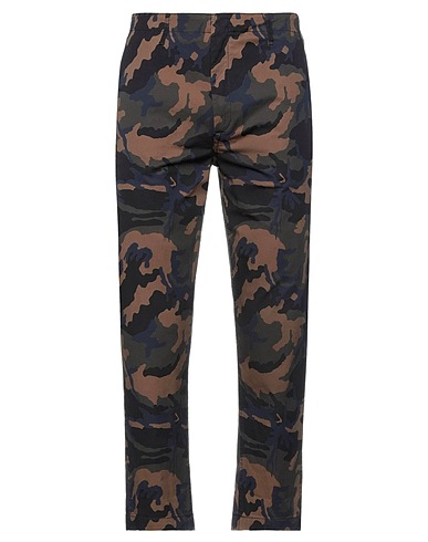 DONDUP Casual pants Brown 97% Cotton, 3% Elastane
