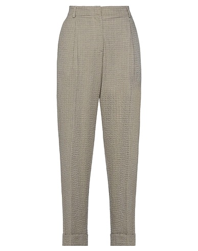 QL2  QUELLEDUE Casual trouser Yellow 96% Cotton, 3% Elastane, 1% Nylon