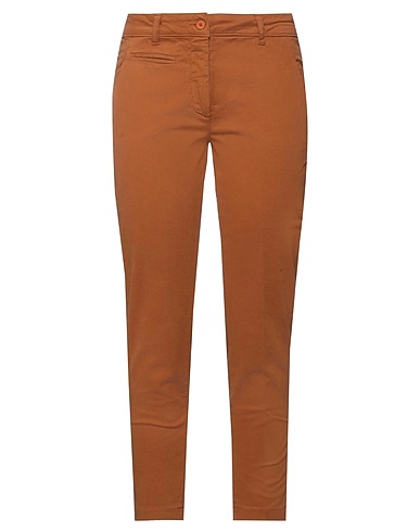 VICOLO Casual trouser Camel 98% Cotton, 2% Elastane