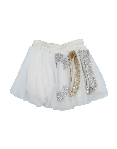 FUN & FUN Skirt COUTURE White 100% Polyester