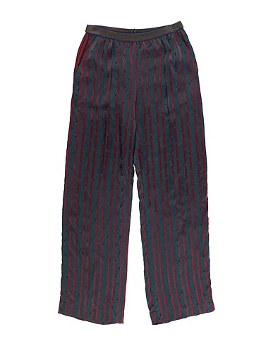 MAAN Pantalone Verde scuro 57% Acetato, 43% Viscosa