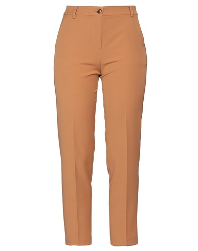 PINKO Casual trouser Camel 90% Polyester, 10% Elastane