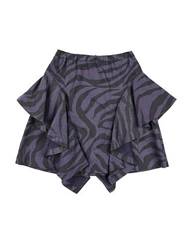 CAROLINE BOSMANS Gonna jeans Viola 59% Polietilene, 41% Cotone