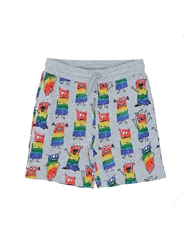 STELLA McCARTNEY KIDS Shorts & Bermuda Light grey 100% Cotton