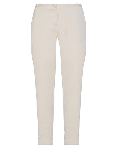 FABIANA FILIPPI Casual trouser Beige 97% Cotton, 3% Elastane