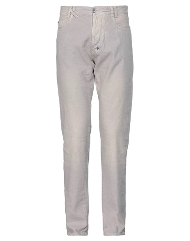 GET LOST Casual pants Grey 60% Linen, 40% Cotton