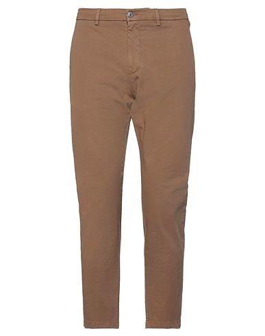 BE ABLE Casual pants Camel 97% Cotton, 3% Elastane