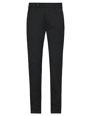 BERWICH Casual trouser Black 97% Virgin Wool, 3% Elastane