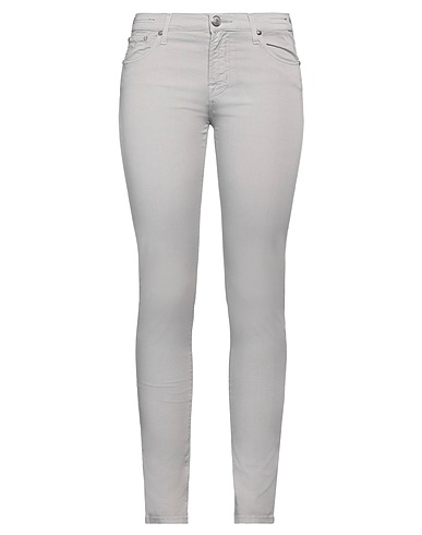 JACOB COHЁN Casual pants Grey 98% Cotton, 2% Elastane