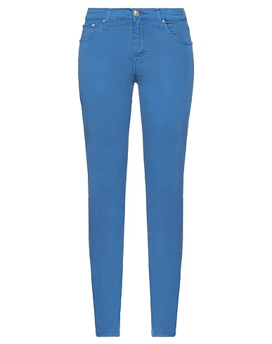 JACOB COHЁN Casual trouser Blue 98% Cotton, 2% Elastane