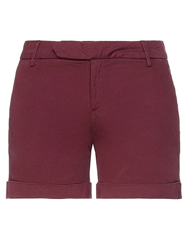 CYCLE Shorts & Bermudas Bordeaux 98% Baumwolle, 2% Elastan