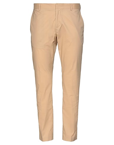 GREY DANIELE ALESSANDRINI Casual παντελόνι BEIGE 95% Βαμβάκι, 5% Ελαστάνη