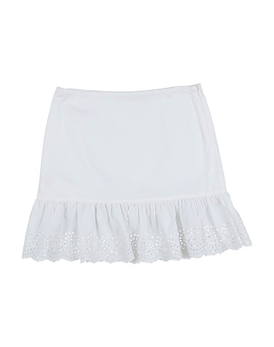 PHILOSOPHY di LORENZO SERAFINI Skirt White 100% Cotton