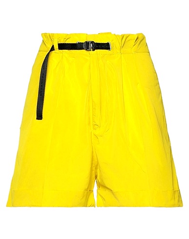 WHITE SAND Shorts & Bermuda Yellow 100% Polyester