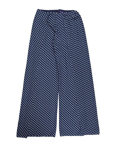 RALPH LAUREN COLLECTION Casual pants Midnight blue 100% Mulberry silk