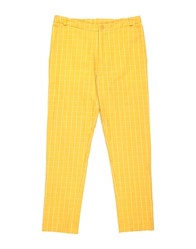 MAX & LOLA Hosen Gelb 99% Baumwolle, 1% Polyester