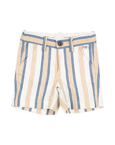 IL GUFO Shorts & Bermudas Marineblau 68% Leinen, 31% Baumwolle, 1% Elastan